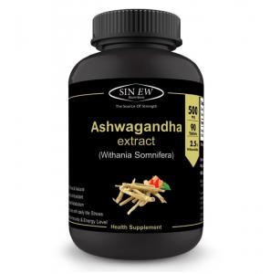 Sinew nutrition ashwagandha general wellness 500mg tablet